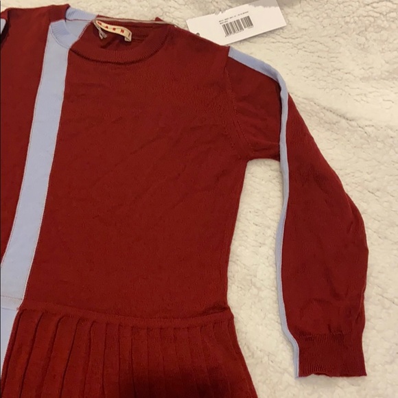 Clearance - Marni Long Sleeve Stripe Dress - Picture 5 of 7